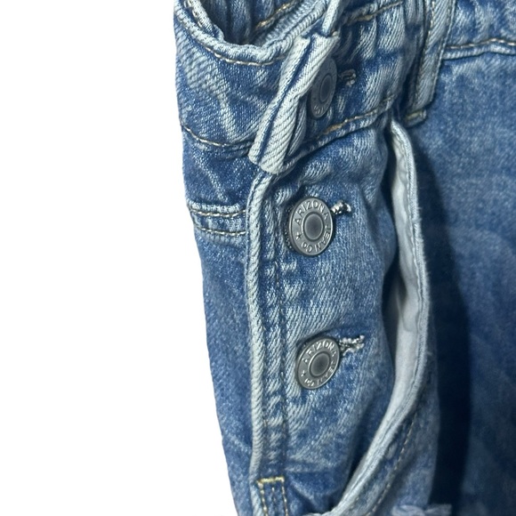 90’s Distressed Overalls XS Denim - Picture 6 of 12